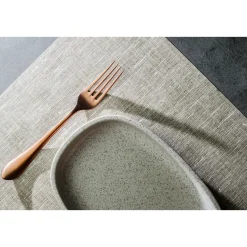 VERLO DESTELLO COPPER Widelec obiadowy LUZ / stal nierdzewna