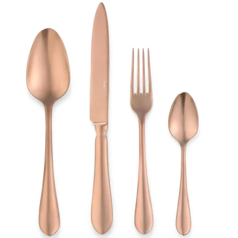 VERLO DESTELLO COPPER Widelec przystawkowy LUZ / stal nierdzewna