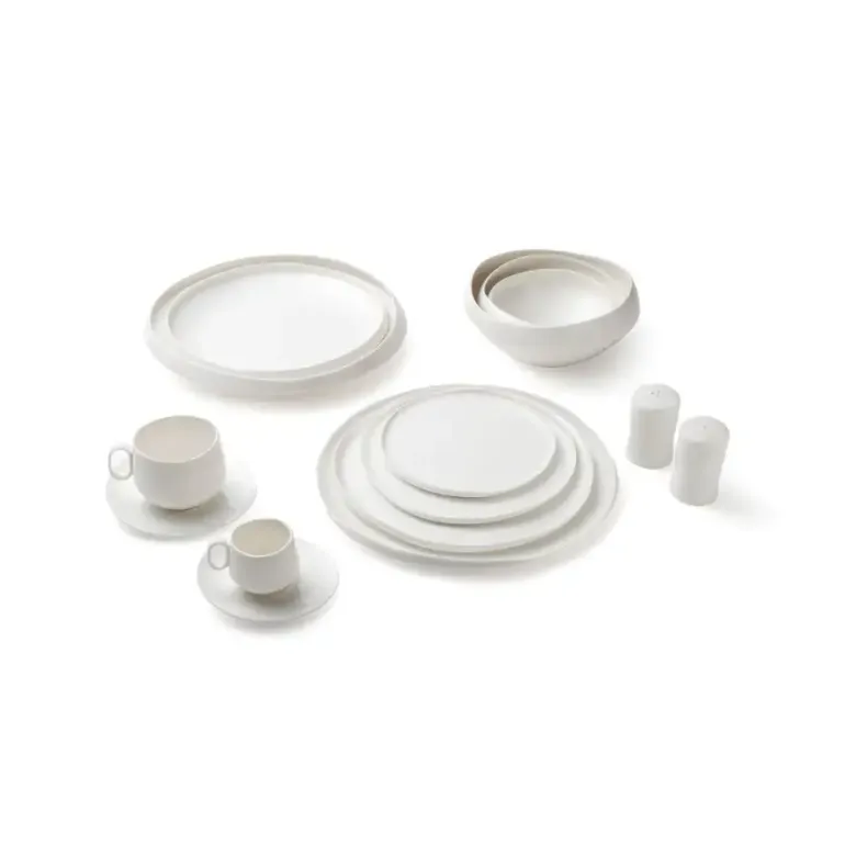 VERLO ETER CLOUD Talerz płaski gourmet 29 cm, kość słoniowa