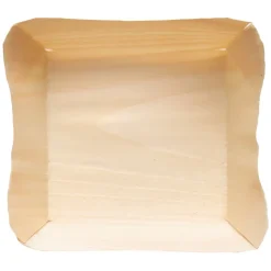 VERLO FingerFood Naczynie bambusowe do serwowania 8 x 8 cm / 50 szt.