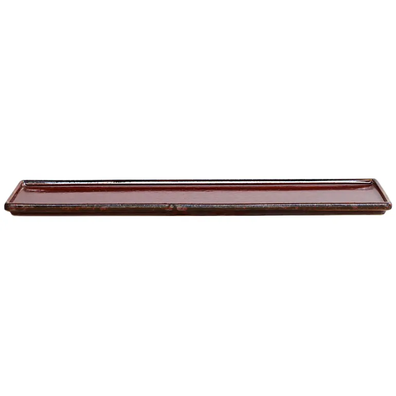 VERLO FLAME Półmis 34x11 cm prostokątny, ceglasty