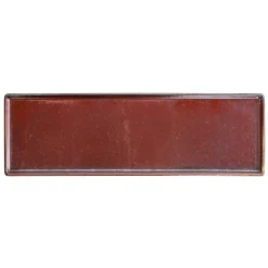 VERLO FLAME Półmis 34x11 cm prostokątny, ceglasty