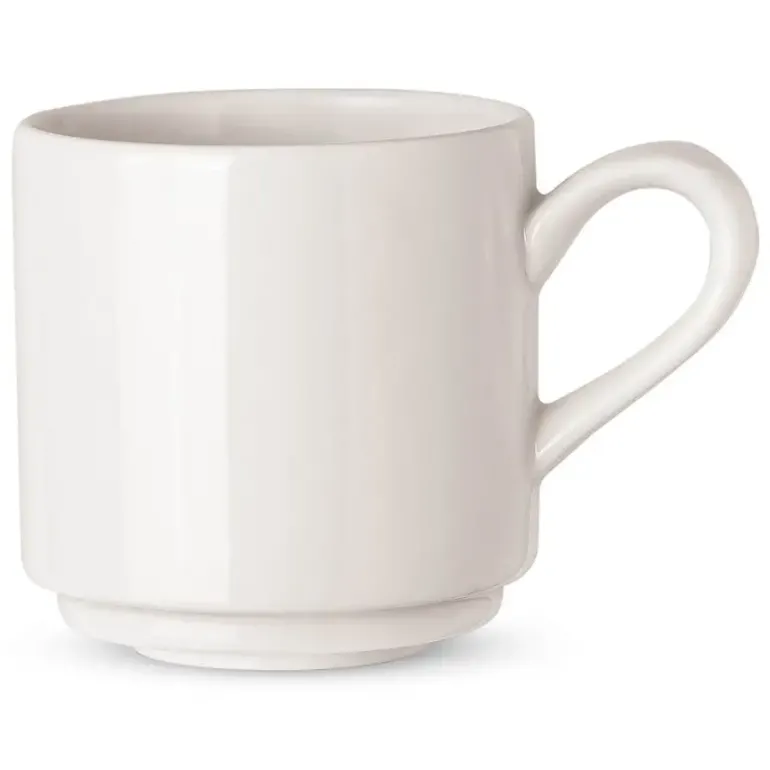 VERLO FORTE Filiżanka sztaplowana espresso 90 ml, kość słoniowa
