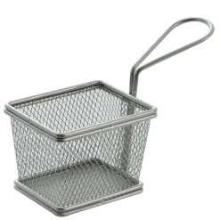 VERLO Koszyk do serwowania 10 x 8 x 7 cm / stal nierdzewna