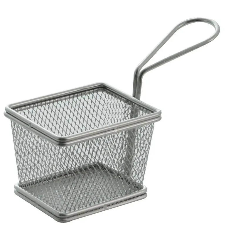 VERLO Koszyk do serwowania 10 x 8 x 7 cm / stal nierdzewna