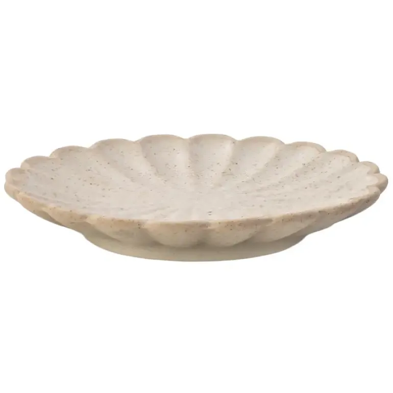 VERLO LESS Talerz płaski 10 cm, beżowy
