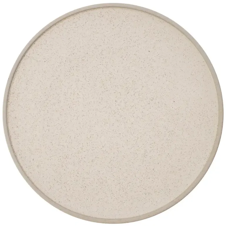 VERLO LESS Talerz płaski obiadowy 28 cm, beżowy