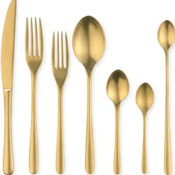 VERLO LUI GOLD Widelec przystawkowy LUZ / stal nierdzewna