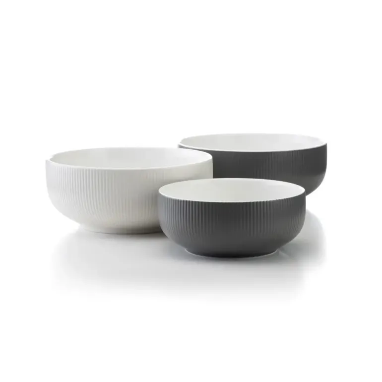 VERLO METRO Miska / salaterka 25,5 cm / szara
