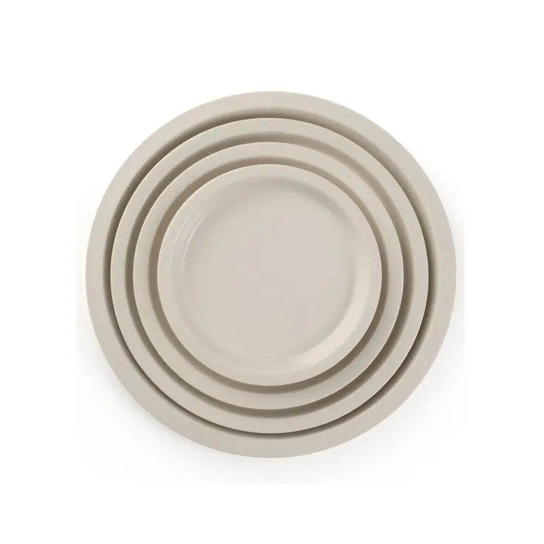 VERLO MILKWOOD Talerz płaski deserowy 18 cm, kość słoniowa