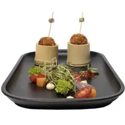 VERLO Naczynie okrągłe FingerFood 5 cm / 6 szt. / drewno bambusowe