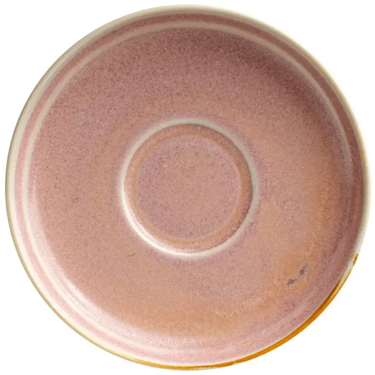 VERLO RUSTIC REBORN Spodek pod filiżankę 12 cm, różowy