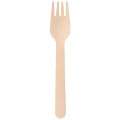 VERLO Widelec drewniany 16 cm / 100 szt.