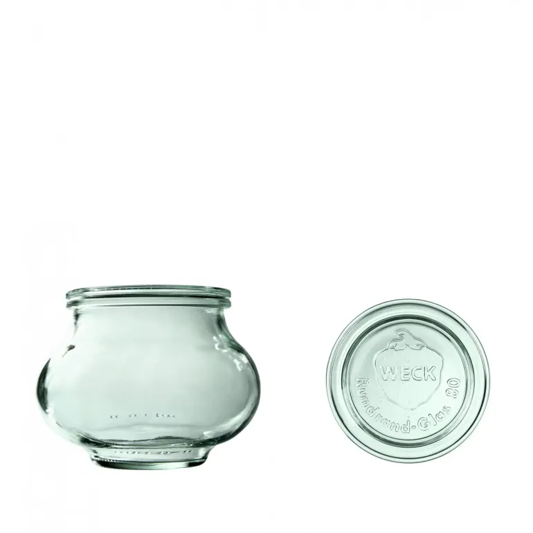 WECK DECO Komplet 6 słoików na przetwory z pokrywką 560 ml
