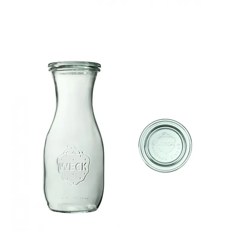 WECK Komplet 6 butelek z pokrywką 530 ml
