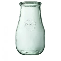 WECK TULIP Komplet 4 słoików z pokrywką 2,7l