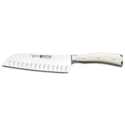 WÜSTHOF CLASSIC IKON CREME Nóż santoku 17 cm / stal kuta