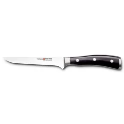 WÜSTHOF CLASSIC IKON Nóż do trybowania 14 cm / stal kuta