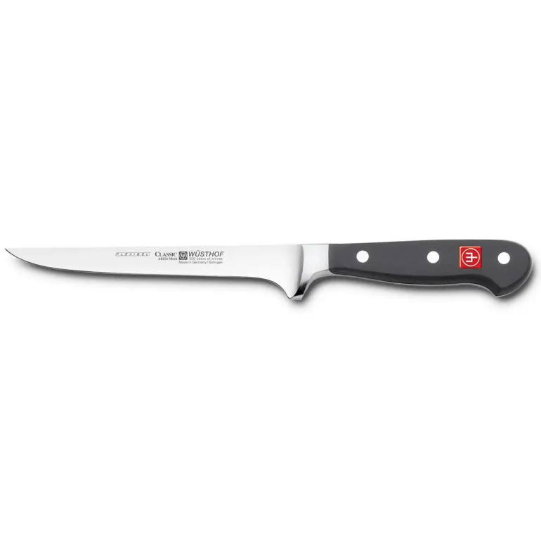 WÜSTHOF CLASSIC Nóż do trybowania 16 cm / stal kuta
