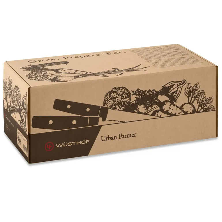 WÜSTHOF URBAN FARMER Koszyk z zestawem 4 noży