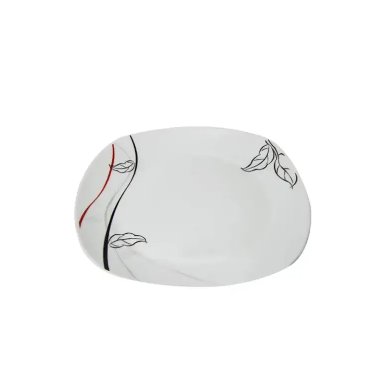 WYPRZEDAŻ! BELLA FIORE AR-58 Komplet 4 talerzy dla 2 osób / porcelana
