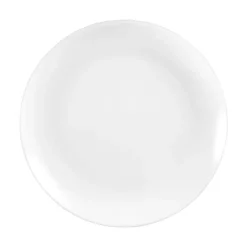WYPRZEDAŻ! CHODZIEŻ CITY C001 BIAŁY Komplet talerzy deserowych i głębokich 12 el / 6 osób / porcelana