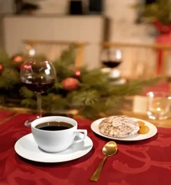 WYPRZEDAŻ! CHODZIEŻ CITY C001 BIAŁY Serwis kawowy 12 el / 6 osób / porcelana