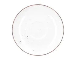 WYPRZEDAŻ! CHODZIEŻ CITY CT00 ŻYWIOŁY Spodek do filiżanki 250 ml / 7 szt. / CHŁODNY POWIEW / porcelana