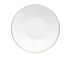 WYPRZEDAŻ! CHODZIEŻ DALIA 3612 ZŁOTA LINIA Komplet 2 talerzy dla 1 osoby / porcelana