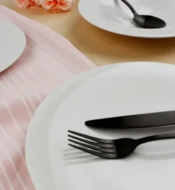 WYPRZEDAŻ! DOMINO A-E Serwis obiadowy 15 elementów / 5 osób / porcelana