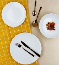 WYPRZEDAŻ! DOMINO Z-N Zestaw 2 talerzy dla 1 osoby / porcelana