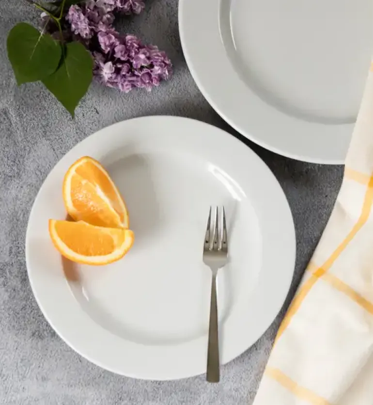 WYPRZEDAŻ! KAHLA K-A |3 15 20| Komplet 12 talerzy dla 3 osób / porcelana