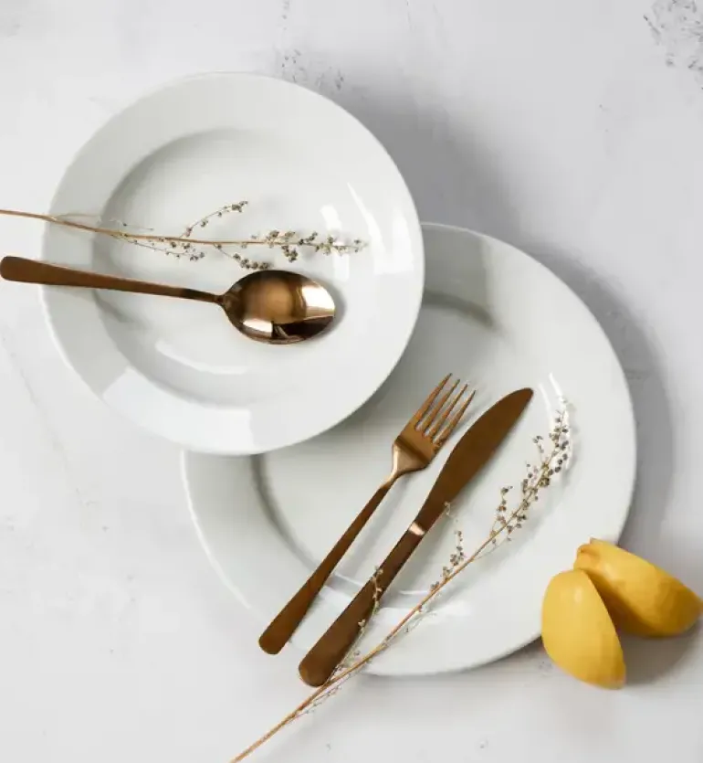 WYPRZEDAŻ! KAHLA K-A |46 3 102| Serwis obiadowy 12 elementów dla 4 osób / porcelana