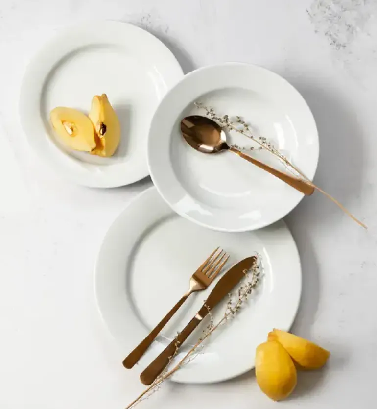 WYPRZEDAŻ! KAHLA K-A |46 3 102| Serwis obiadowy 12 elementów dla 4 osób / porcelana