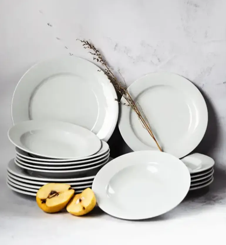 WYPRZEDAŻ! KAHLA K-A |46 3 102| Serwis obiadowy 12 elementów dla 4 osób / porcelana