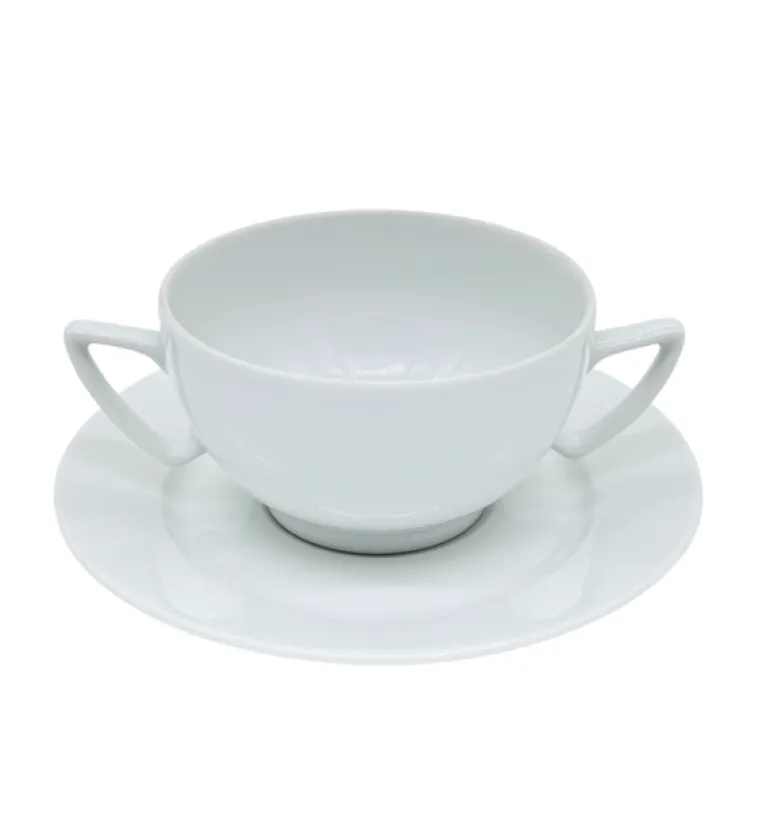 WYPRZEDAŹ! LUBIANA AMBASADOR 4x Bulionówka 300 ml BEZ SPODKA | porcelana zmywarka