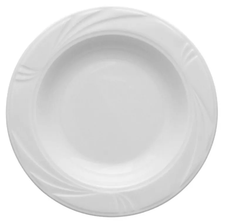 WYPRZEDAŻ! LUBIANA ARCADIA Talerz płytki 22,5 cm | porcelana luz
