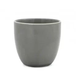 WYPRZEDAŻ! LUBIANA BILL | K1 Kubek 300 ml - 1 SZT - bez ucha | szary | porcelana