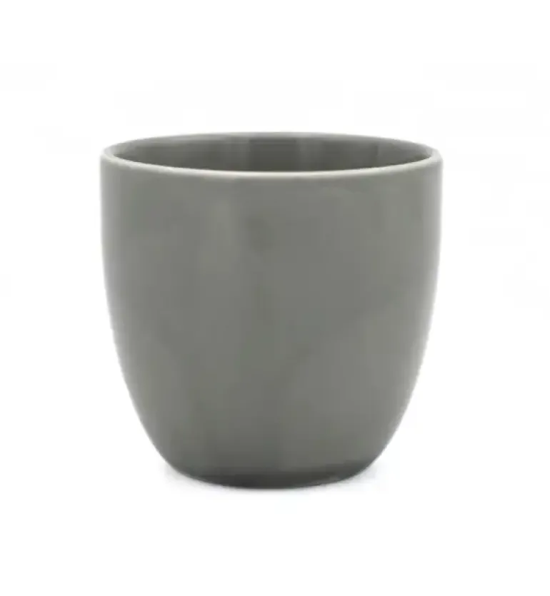 WYPRZEDAŻ! LUBIANA BILL | K1 Kubek 300 ml - 1 SZT - bez ucha | szary | porcelana