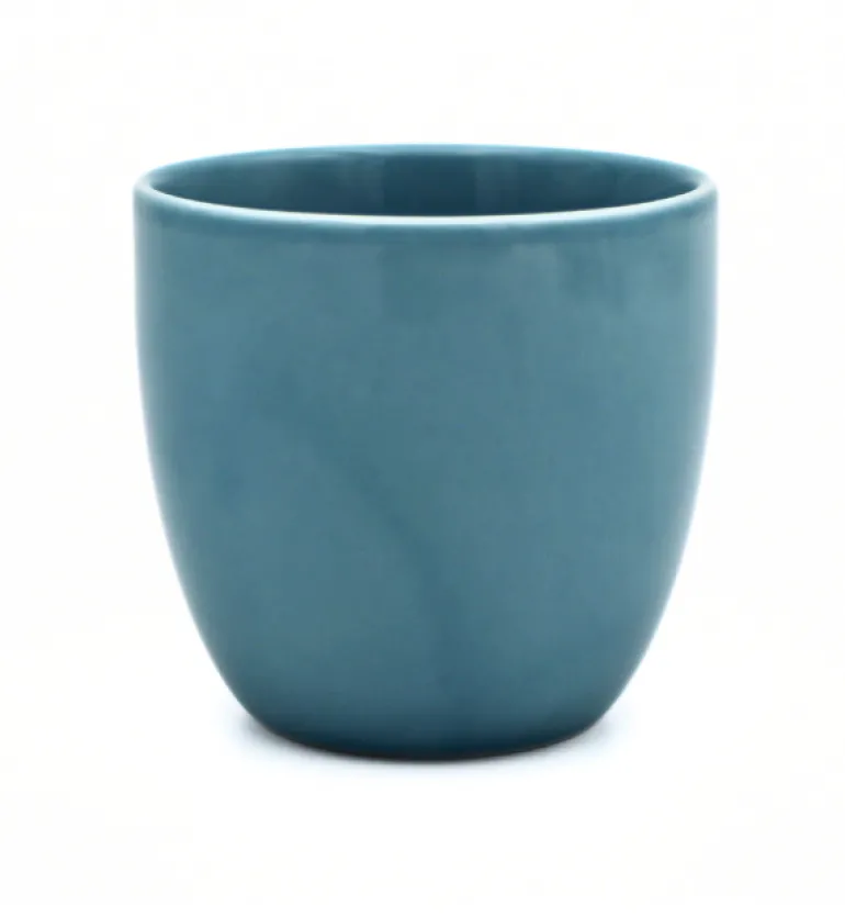WYPRZEDAŻ! LUBIANA BILL | K6 Kubek 300 ml - 1 SZT - bez ucha | turkus | porcelana