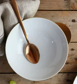 WYPRZEDAŻ! LUBIANA BOSS "WAZA WA-08Z ZŁOTA LINIA" Zestaw 7 talerzy głębokich / porcelana