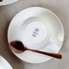 WYPRZEDAŻ! LUBIANA DAISY IVORY Ecru Zestaw 4 spodków do filiżanek / porcelana