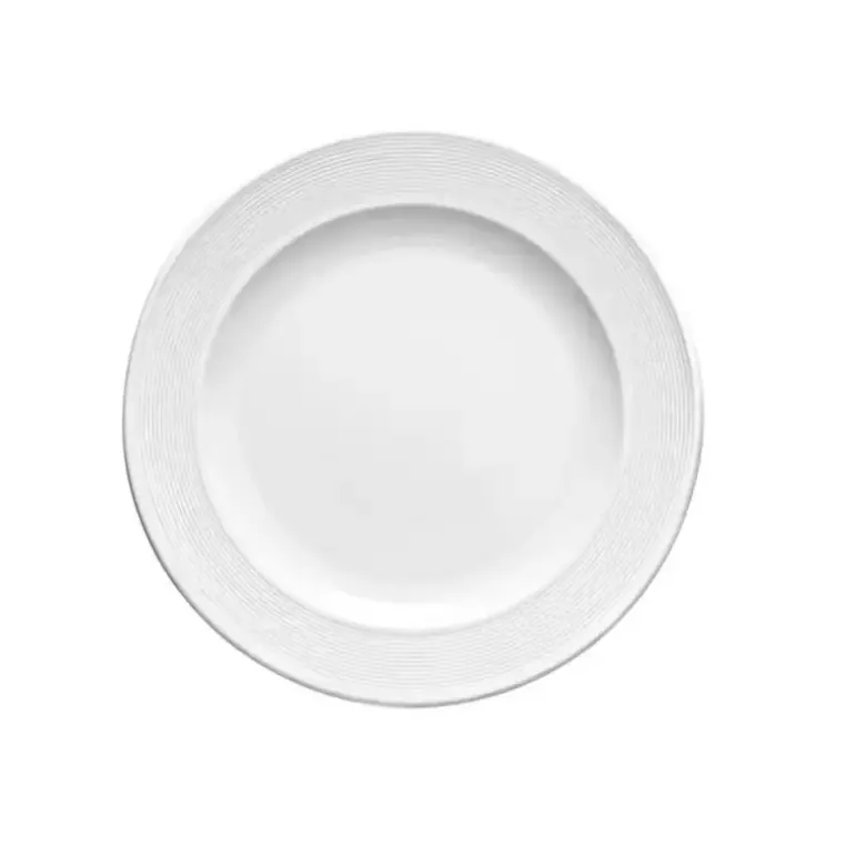 WYPRZEDAŻ! LUBIANA ROMA-ETO HOTEL Komplet 4 talerzy dla 1 osoby / porcelana