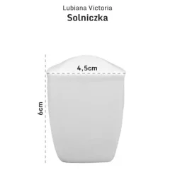 WYPRZEDAŻ! LUBIANA VICTORIA Solniczka bez zatyczki / porcelana