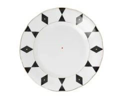 WYPRZEDAŻ! ĆMIELÓW ALASKA G539 DAMA KIER Talerz płytki deserowy 19 cm / porcelana