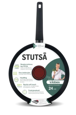 WYPRZEDAŻ! STUTSA VARMA Patelnia 24 cm HeatRing / nieprzywierająca powłoka non stick