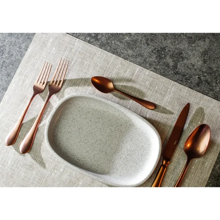 WYPRZEDAŻ! VERLO DESTELLO COPPER Nóż obiadowy LUZ / stal nierdzewna