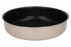 WYPRZEDAŻ! VITTERO Forma aluminiowa okrągła do ciasta 20 cm / beżowa