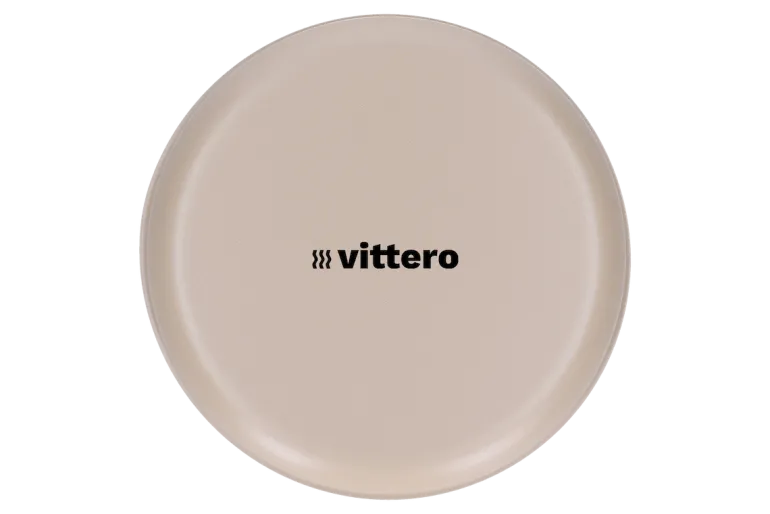 WYPRZEDAŻ! VITTERO Forma aluminiowa okrągła do ciasta 20 cm / beżowa