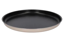 WYPRZEDAŻ! VITTERO Forma aluminiowa okrągła do ciasta 30 cm / niska / beżowa
